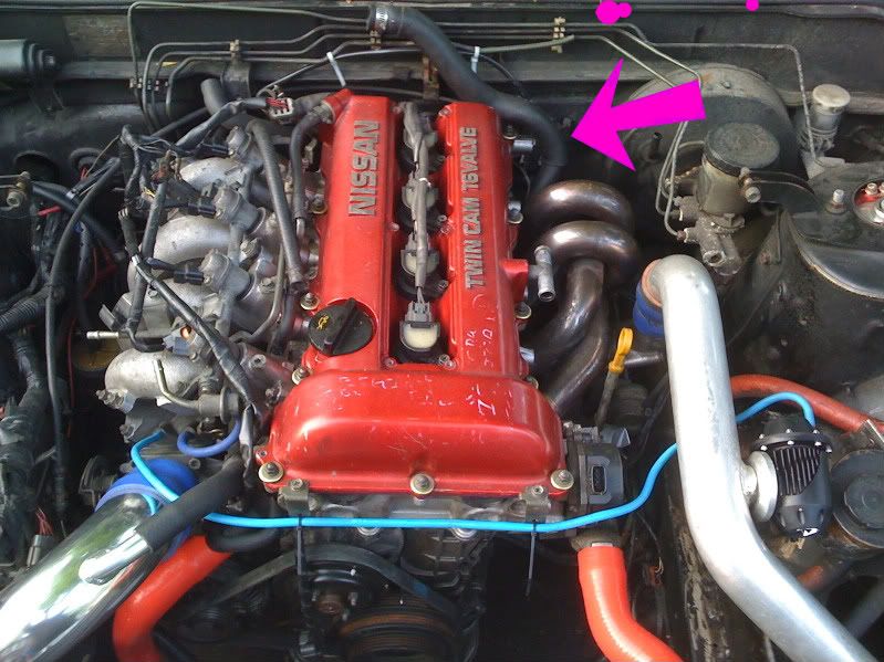 s13 redtop sr20det heater core lines + an extra one? WHAT IS IT?! Forums Nissan